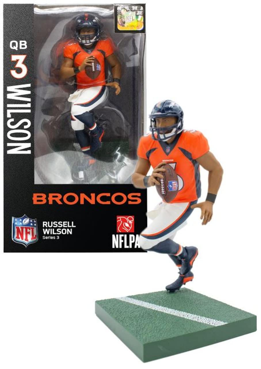 Amazon.com: Imports Dragon Russell Wilson (Denver Broncos) NFL 6