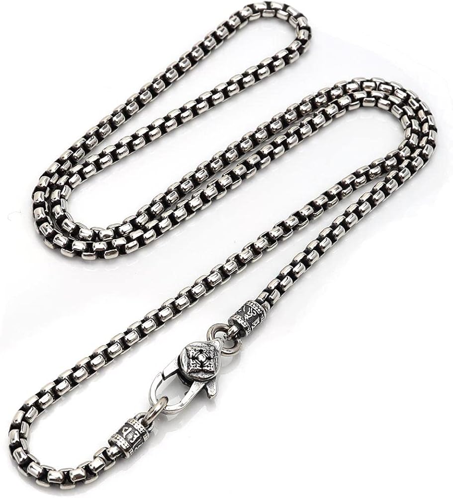 Amazon | [silver KYASYA]シルバー925 チェーンネックレス ベネチアン