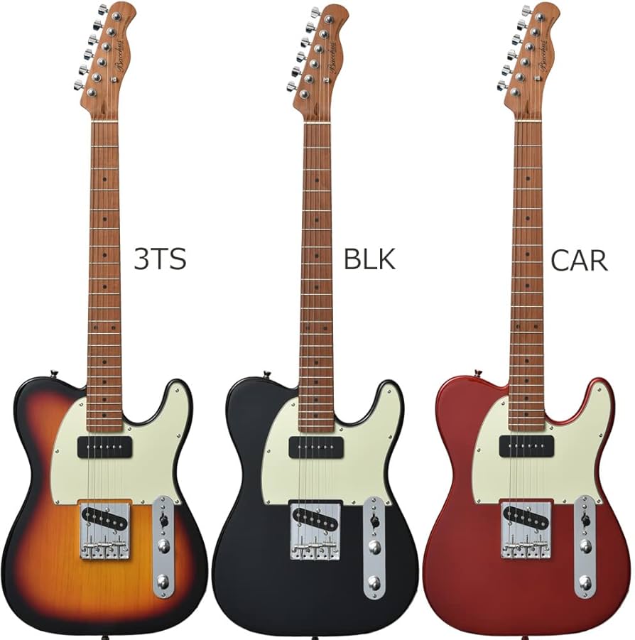 Amazon.co.jp: BACCHUS バッカス BTE-2-RSM/M BLK エレキギター : 楽器