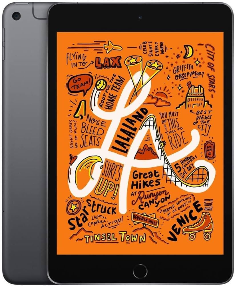 Amazon.com : Apple iPad Mini (Wi-Fi + Cellular, 256GB) - Space