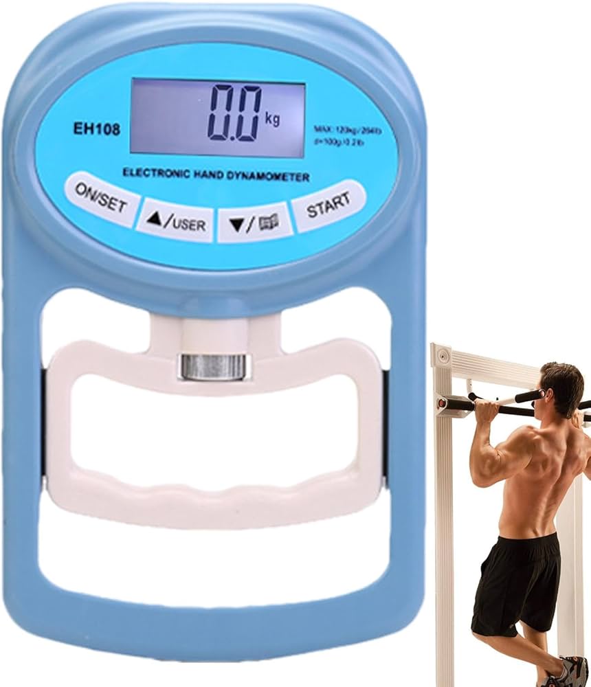 Amazon | Shxupjn ハンドグリップダイナモメーター、握力計 - 握力計