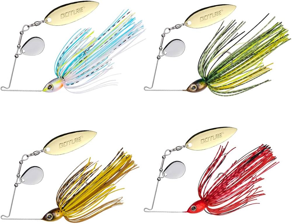 Amazon.co.jp: スピナーベイトセット バス釣り ルアー 淡水用 淡水釣り