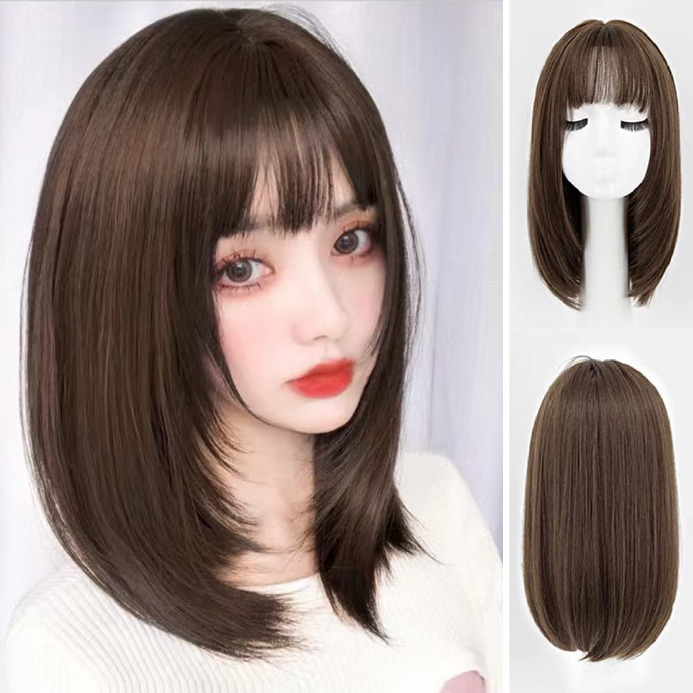 Amazon.co.jp: ウィッグ フルウィッグ ナチュラルwig 原宿 女性 普段