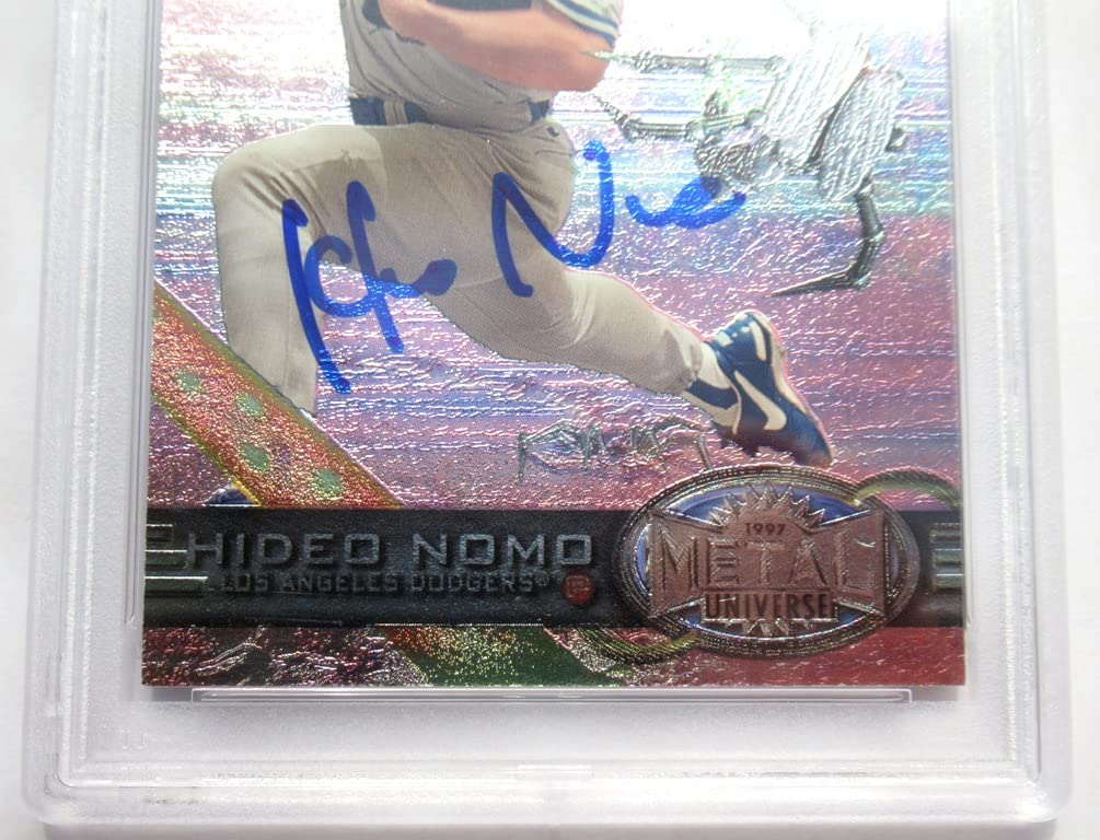 Amazon.co.jp: 野茂英雄 直筆 サイン 入り 1997年 公式 FLEER社 米国製