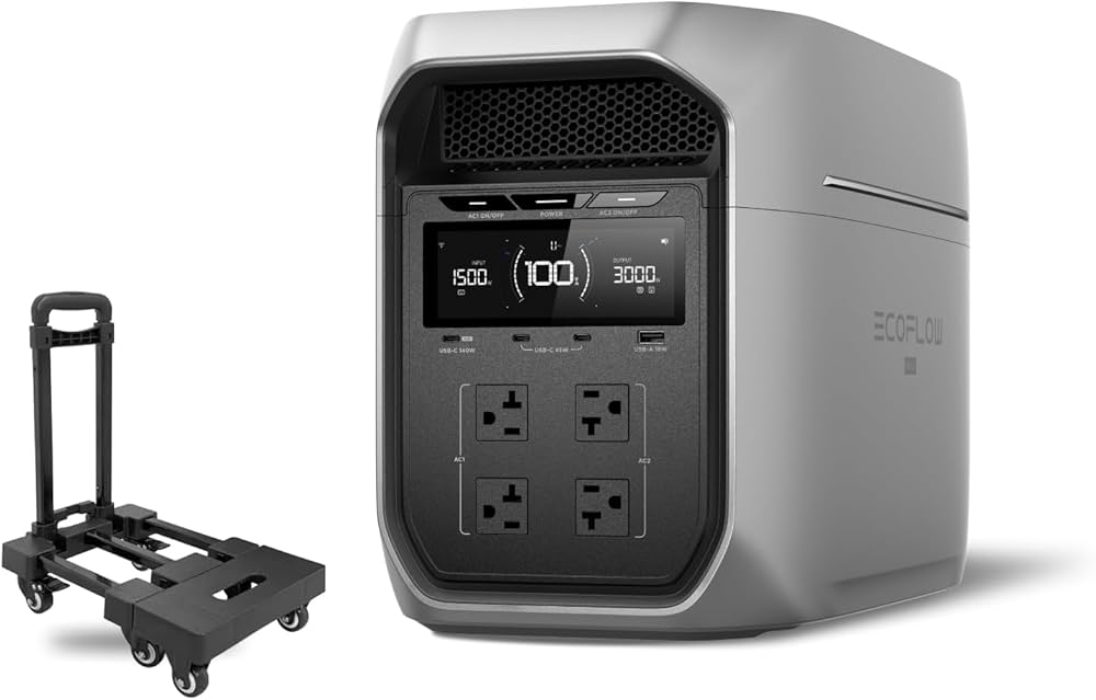 Amazon.co.jp: EcoFlow ポータブル電源 DELTA 3 Max Plus +ボータブル