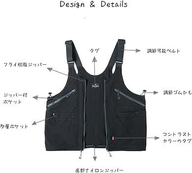 Amazon.co.jp: [elephalight] 2way タクティカルベスト バッグ