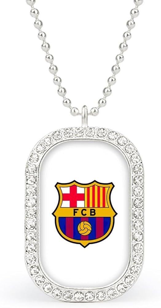 Amazon | FCバルセロナ ネックレス レディース ペンダント