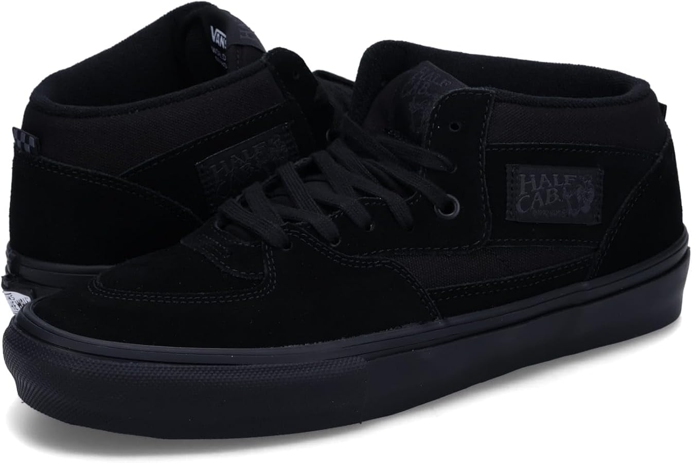 Amazon | [バンズ] SKATE HALF CAB BLACK/BLACK vn0a5fcdbka-fba 23.0