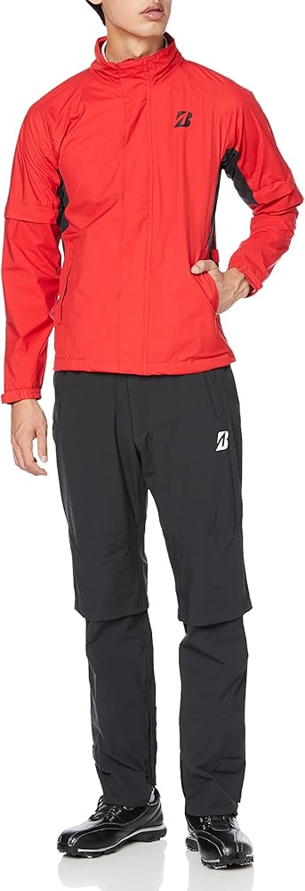 Amazon | [ブリヂストン] レインブルゾン・パンツセット水神81G03