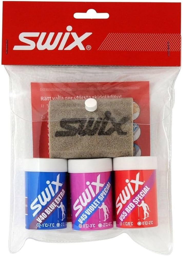 Amazon | Swix クラシックノルディックスキーワックスパック 3キック