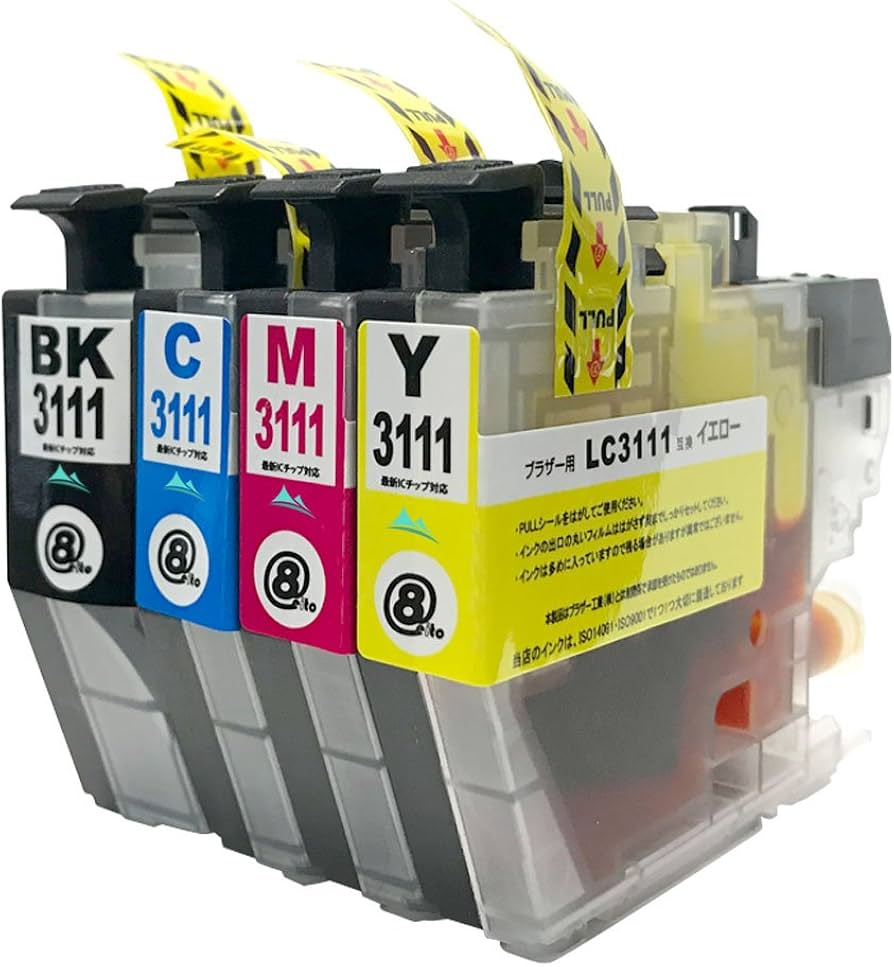 Amazon.co.jp: LC3111 4色パック【 LC3111-4PK BK/C/M/Y 】 対応機種