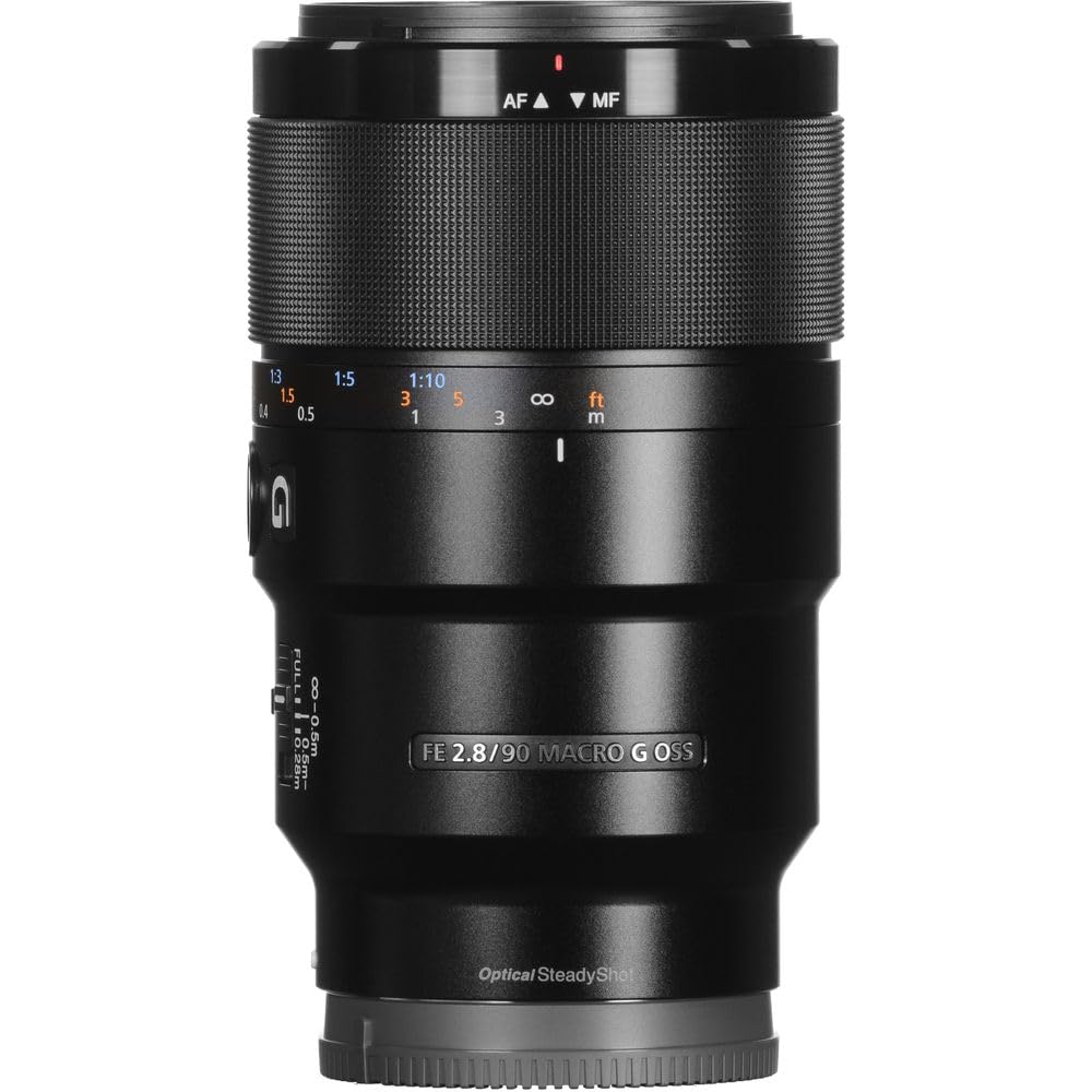 Amazon.com : Sony FE 90mm F2.8 Macro G OSS Lens (SEL90M28G) – Full