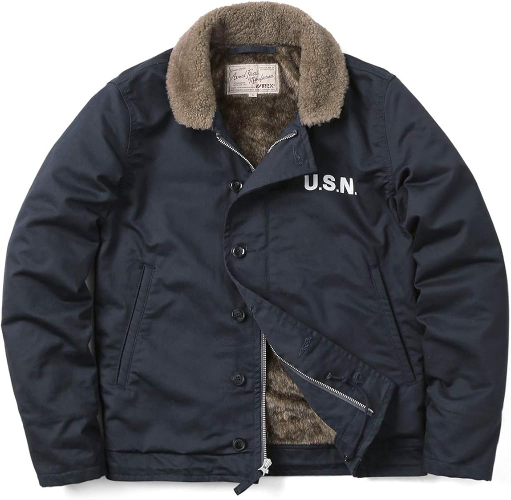 Amazon.co.jp: (アヴィレックス)AVIREX デッキジャケット N-1 PLANE