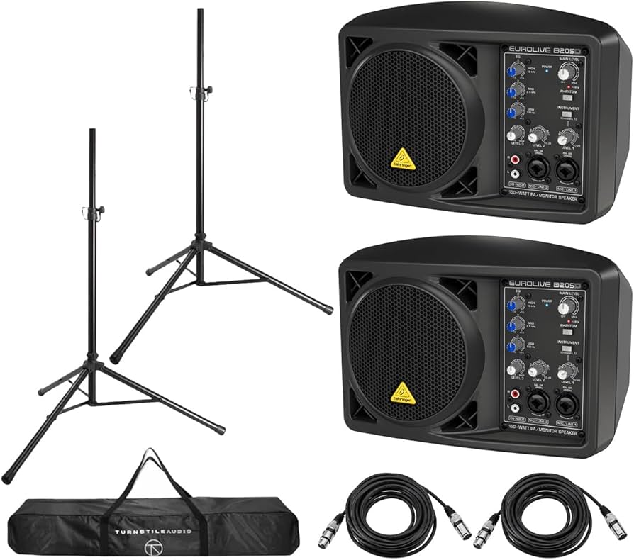 Amazon.com: Behringer Eurolive B205D Multi-Purpose 150 Watt Active