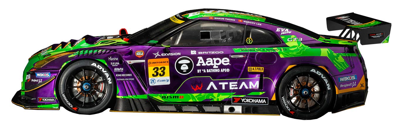 Nissan GT-R EVA Racing ミニカー3台セット POPRACE｜Nissan GT-R EVA