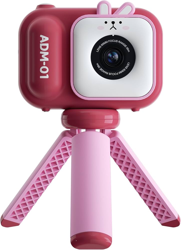 Amazon.co.jp: MOARS キッズカメラ 子供用デジタルトイカメラ 三脚や自