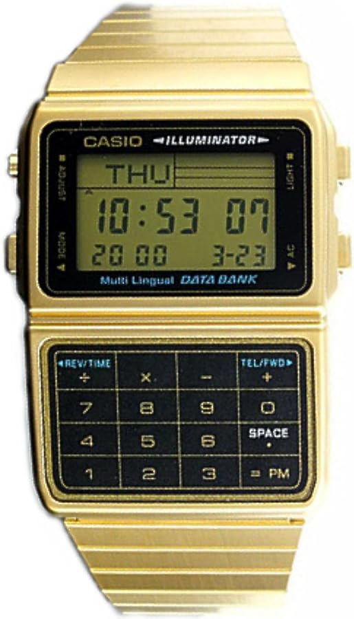 Amazon.co.jp: CASIO[カシオ] MODEL NO.dbc611g-1d Data Bank データ