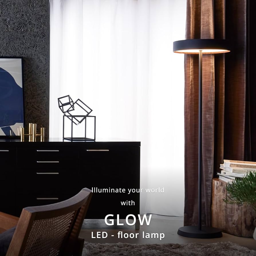 Amazon.co.jp : アートワークスタジオ グローLEDフロアランプ 調光 調