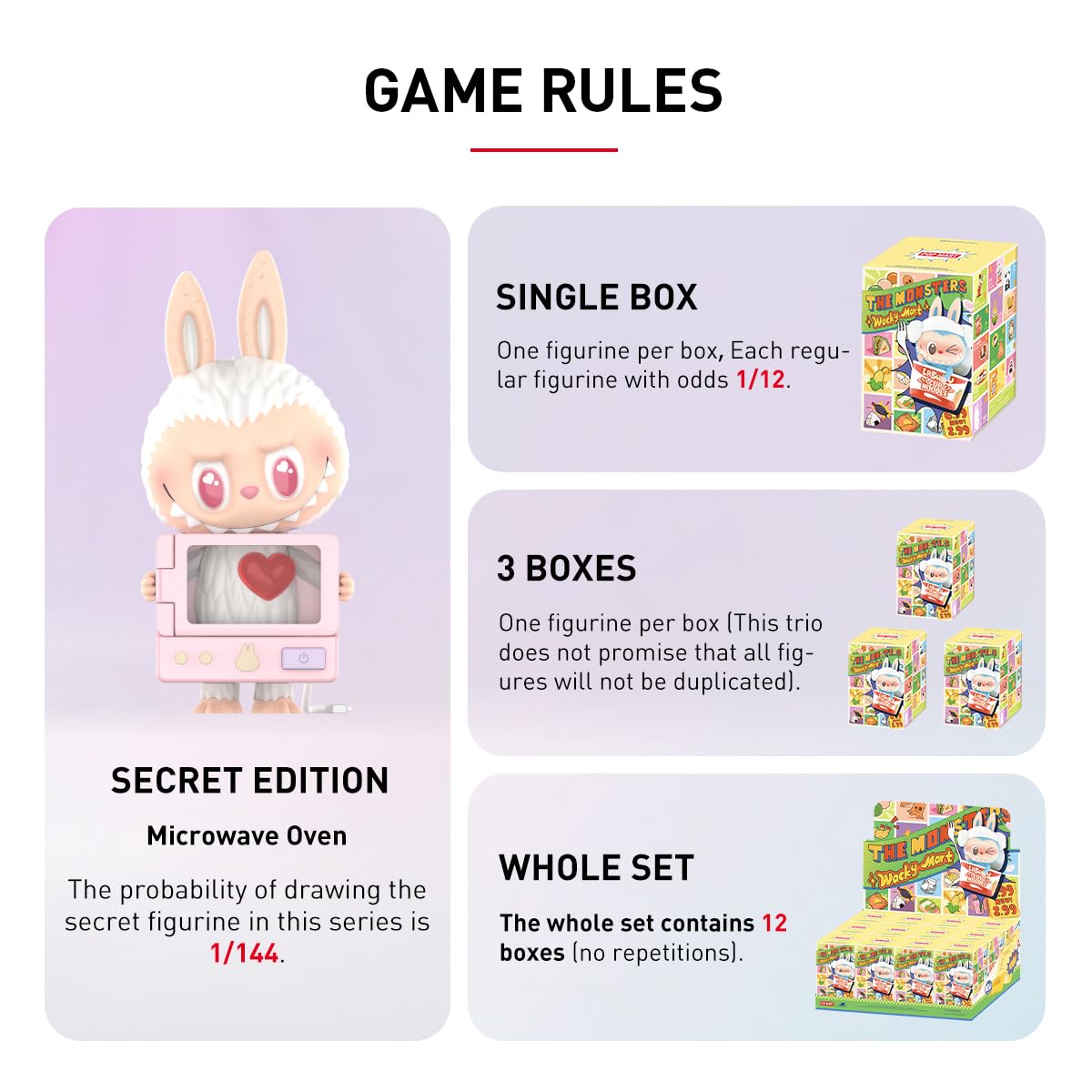 Amazon | POP MART THE MONSTERS Wacky Mart シリーズ 【アソート