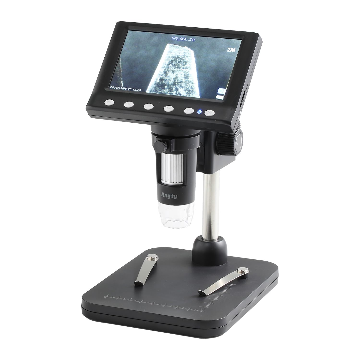 Amazon.co.jp: Anyty デジタル顕微鏡 4.3インチ液晶 高倍率 75倍