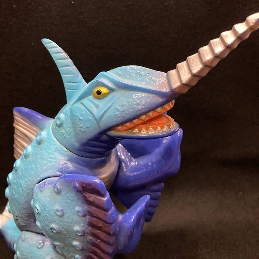 Amazon.co.jp: マーミット サメクジラ ソフビ 検 ブルマァク マルサン