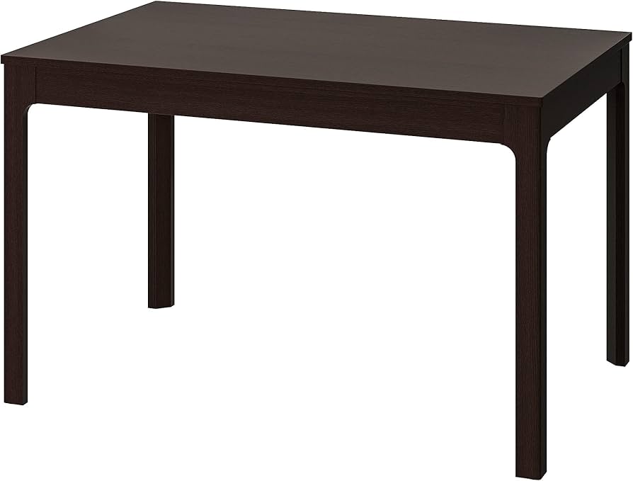 IKEA EKEDALEN Extendable Table Dark Brown 120/180 x 80 cm : Amazon