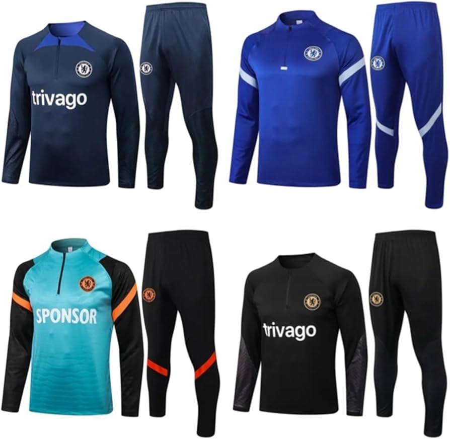 Amazon.co.jp: 長袖チェルシーサッカートレーニングウェアハーフ