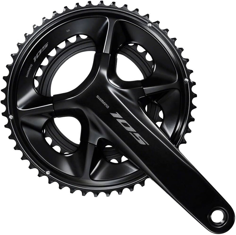 Amazon.com : SHIMANO 105 FC-R7100 Crankset - 170mm, 12-Speed, 52