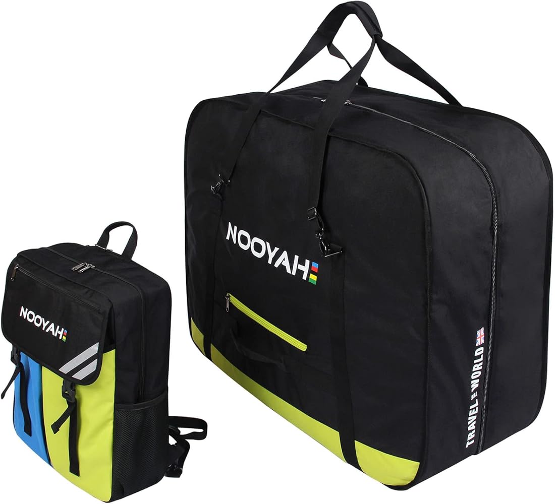 Amazon.com: NOOYAH 18 to 20 Inch Folding Bike Bag Portable Bicycle