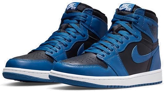 Amazon | [ナイキ] AIRJORDAN 1 HIGH OG Dark MarinaBlue エア