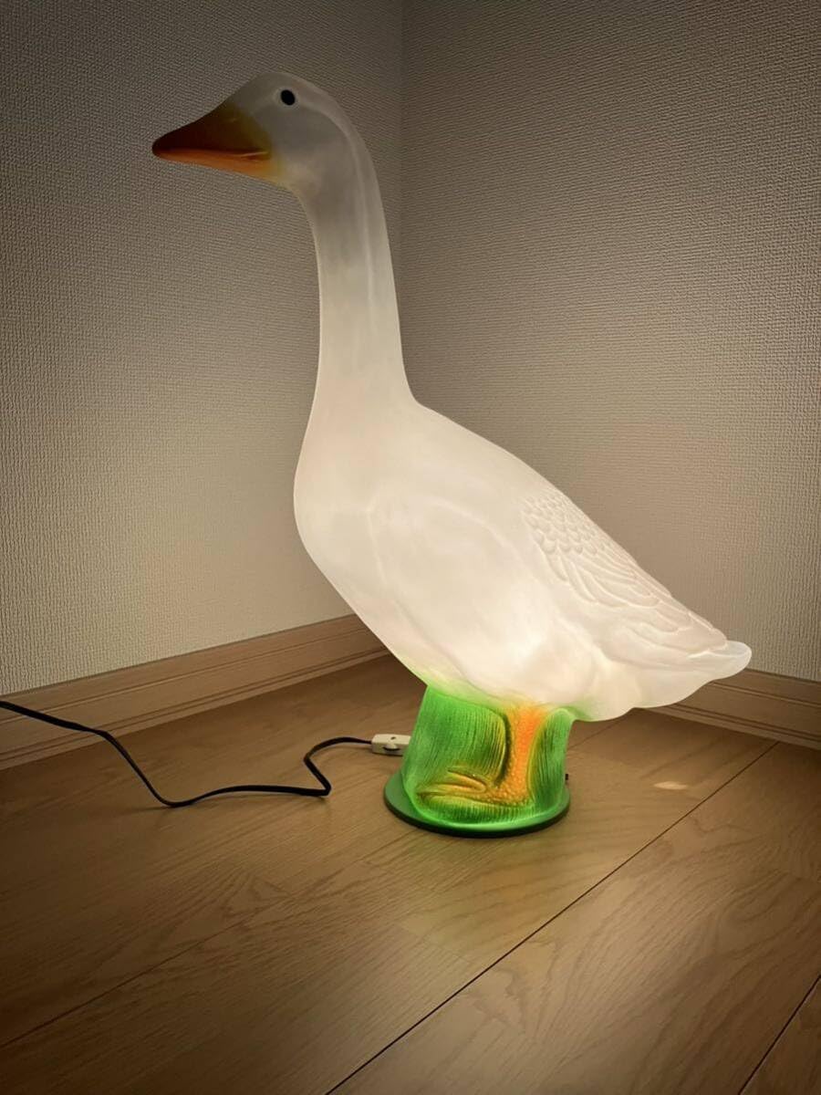 Amazon.co.jp: アンティーク アヒルライト プラスチック製 レトロ