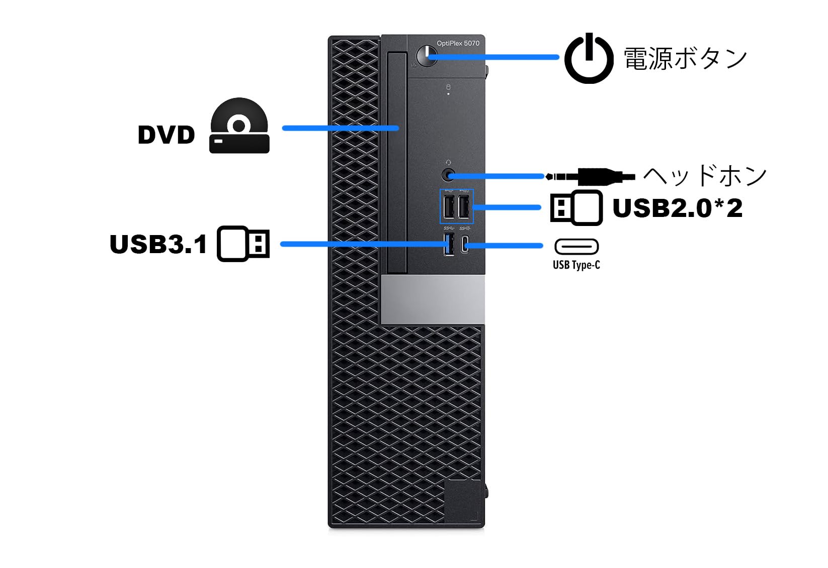 Amazon.co.jp: 【整備済み品】 DELL OptiPlex 5070 SFF 第9世代 i7