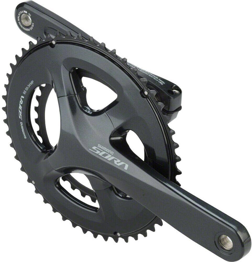 Amazon.com : Shimano Sora R3000 9-Speed 34/50t 170mm Crankset
