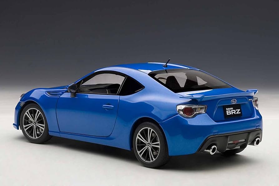 Amazon | AUTOart 1/18 スバル BRZ (WRブルー・マイカ) 完成品