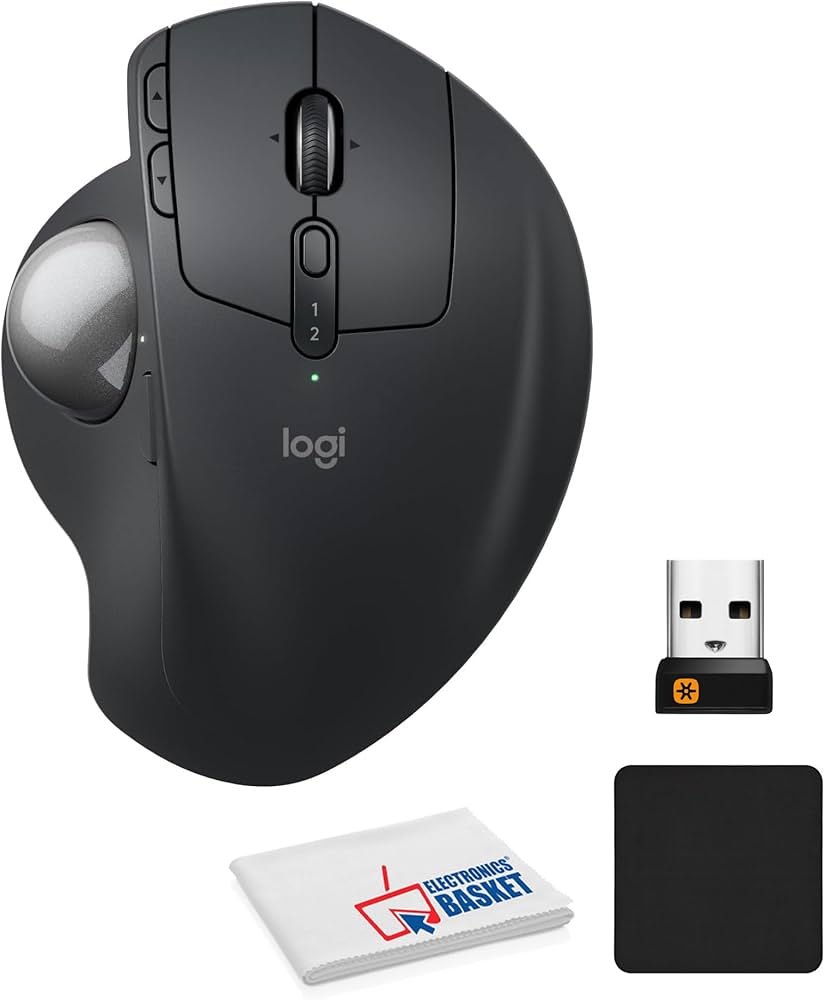 Amazon | Logitech MX Ergo S ワイヤレストラックボールマウス 2.4dpi