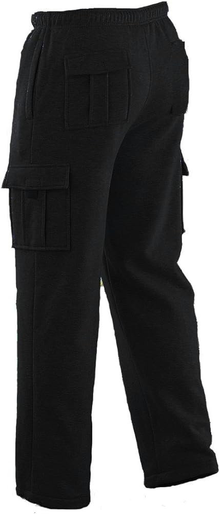 Amazon.com: Winter Tex Mens Long Cargo Pants Sweatpants Truck