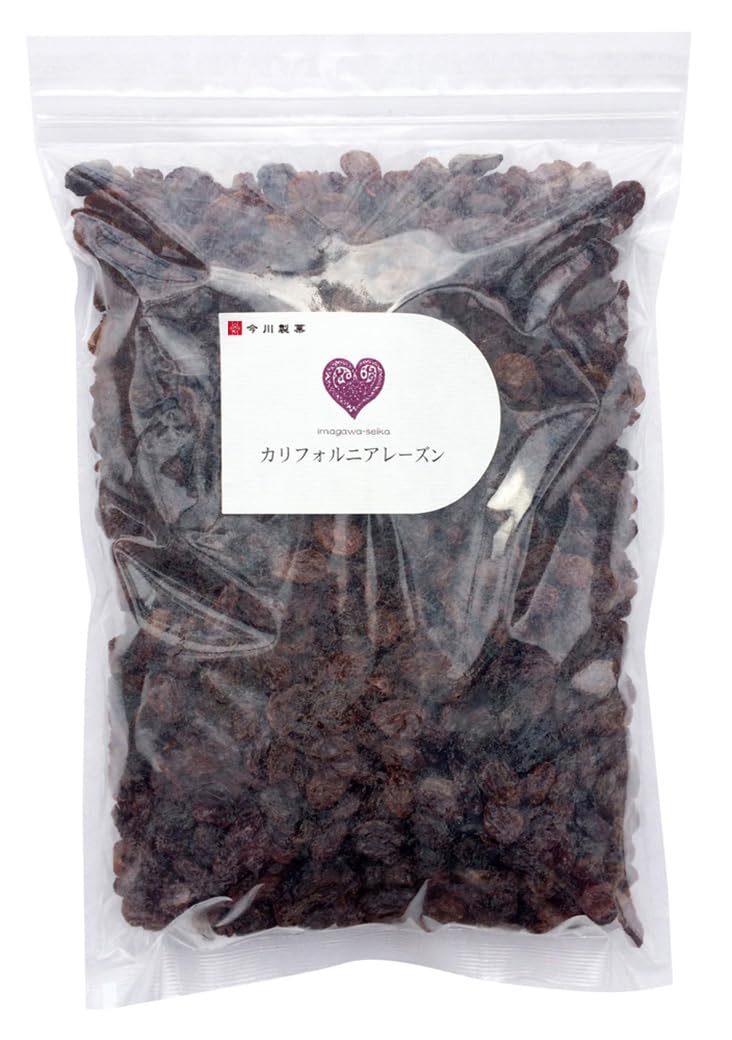 Amazon.co.jp: 今川製菓 カリフォルニア産 レーズン 干しぶどう 無添加