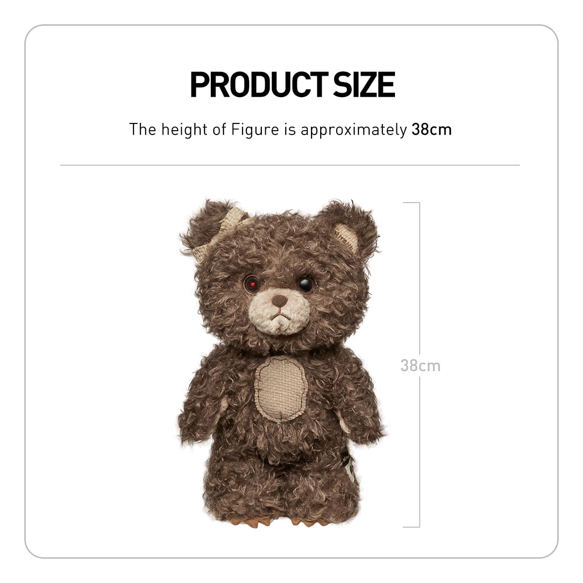 Amazon.co.jp: POP MART Hirono Bear ぬいぐるみ : ホビー