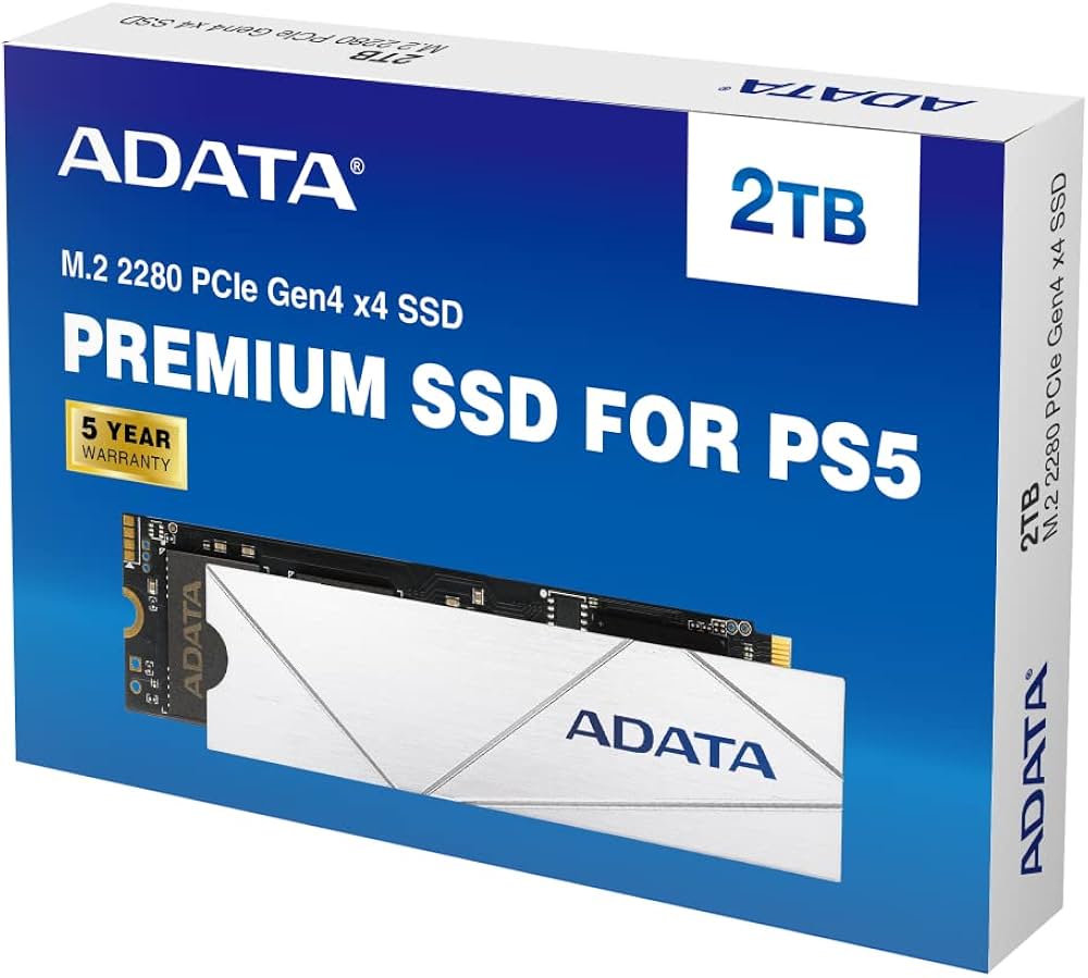 Amazon | ADATA プレミアムSSD PS5 2TB PCIe Gen4 M.2 2280 内蔵ゲーム