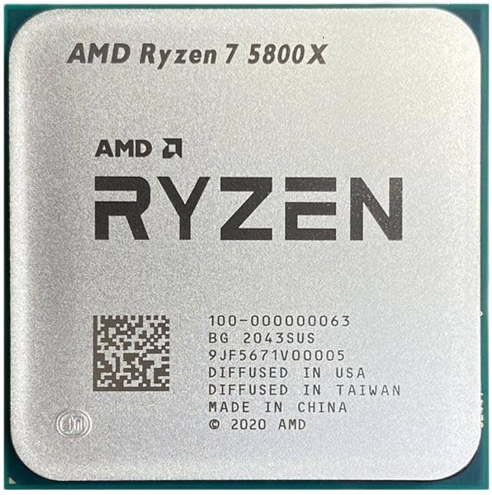 Amazon | AMD Ryzen 7 5800X CPU 8コア 16スレッド デスクトップ