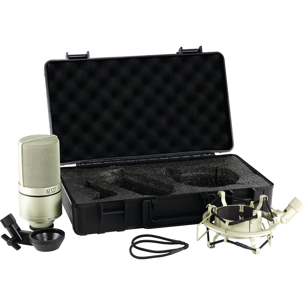 Amazon.com: MXL 990 Condenser Microphone for Podcasting, Singing