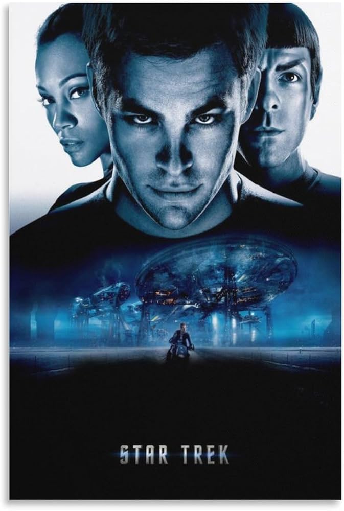 Amazon.co.jp: スタートレック映画俳優ポスター 2009 映画俳優ポスター