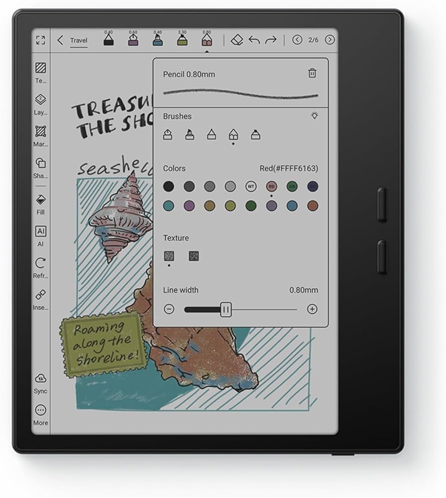 Amazon.com: BOOX Tablet Go Color 7 Gen II E Ink Tablet 4G 64G