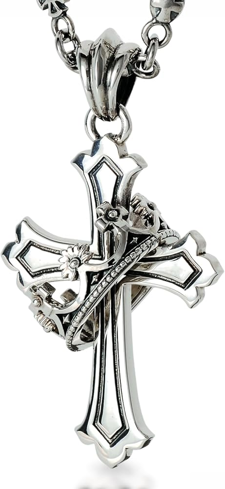 Amazon | [ライオンハート] ネックレス メンズ 人気ブランド シルバー