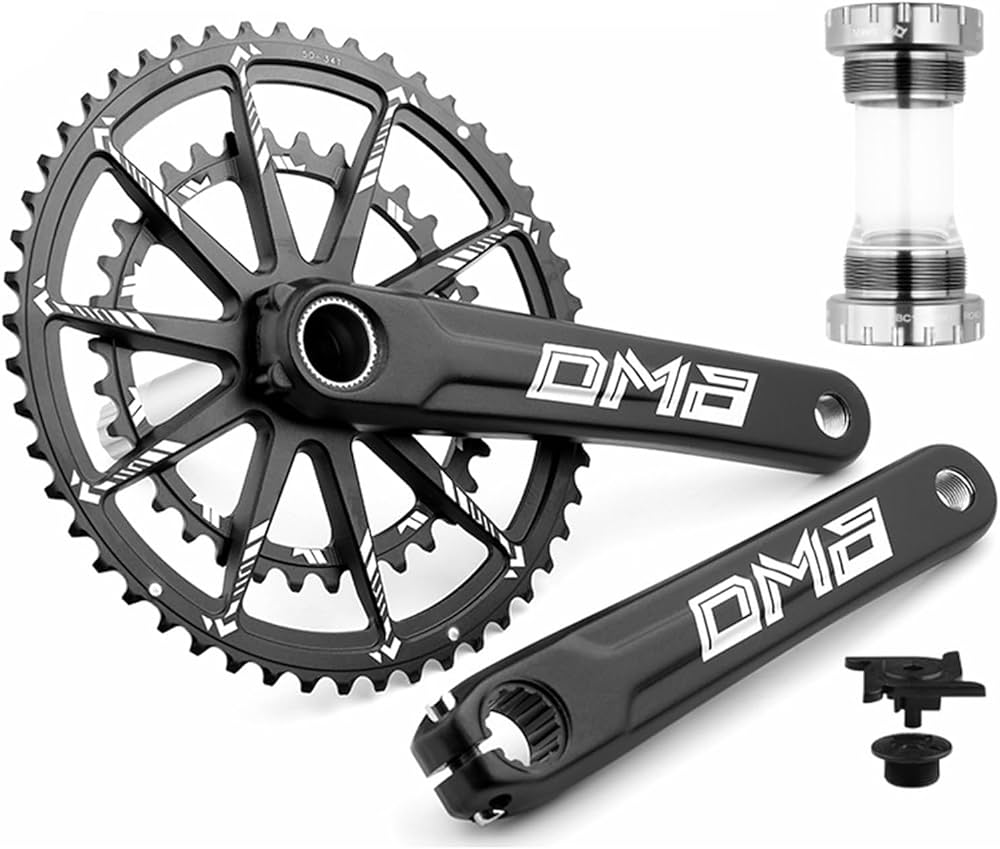 Amazon | ロードバイククランクセット PW-BB68 中空統合クランクセット