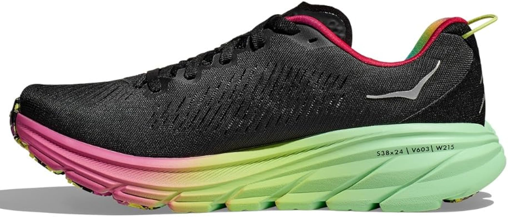 Amazon | HOKA ONE ONE(ホカ オネオネ) RINCON 3 WIDE BLACK / SILVER