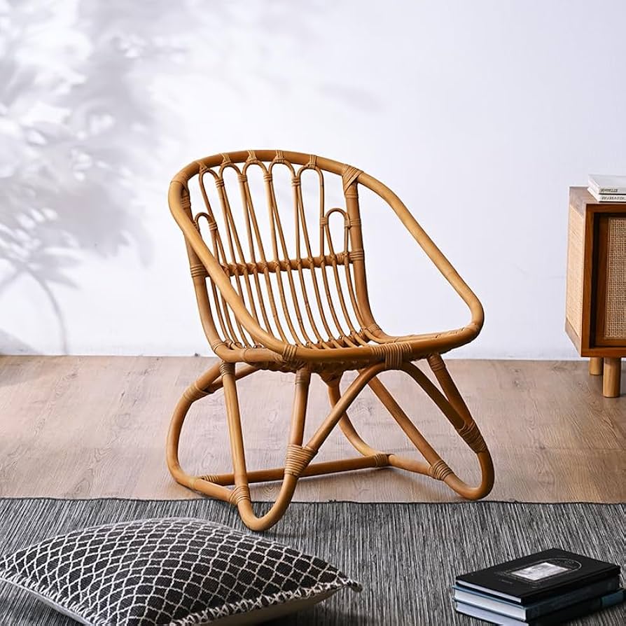 ✿昭和浪漫✿カリモク ラタンバック アームチェア パーソナルチェア