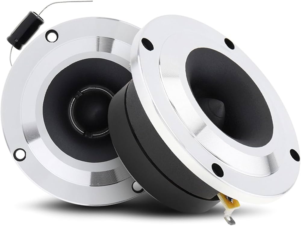 Amazon.co.jp: 車用ツイーター効率ドームツイーターラウドスピーカー