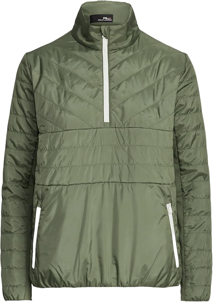 Ralph Lauren RLX Golf Women's Hybrid Quarter-Zip Pullover, Green