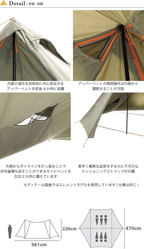 Amazon | (ニーモ)NEMO [FO] ヘキサライト 6P キャニオン | Nemo | タープ